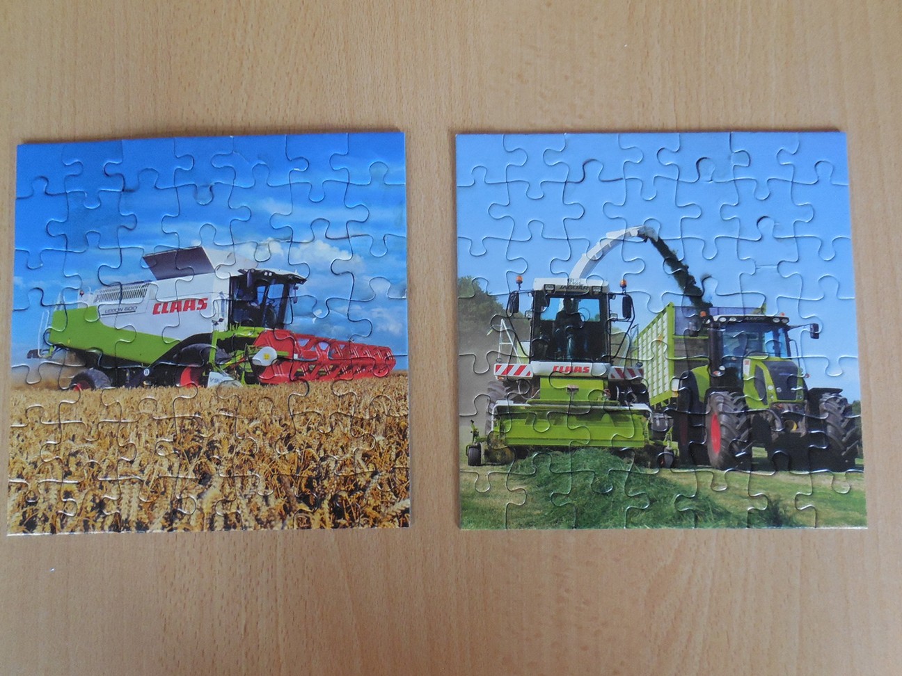 Puzzel Tractor Claas Stad Oudenaarde