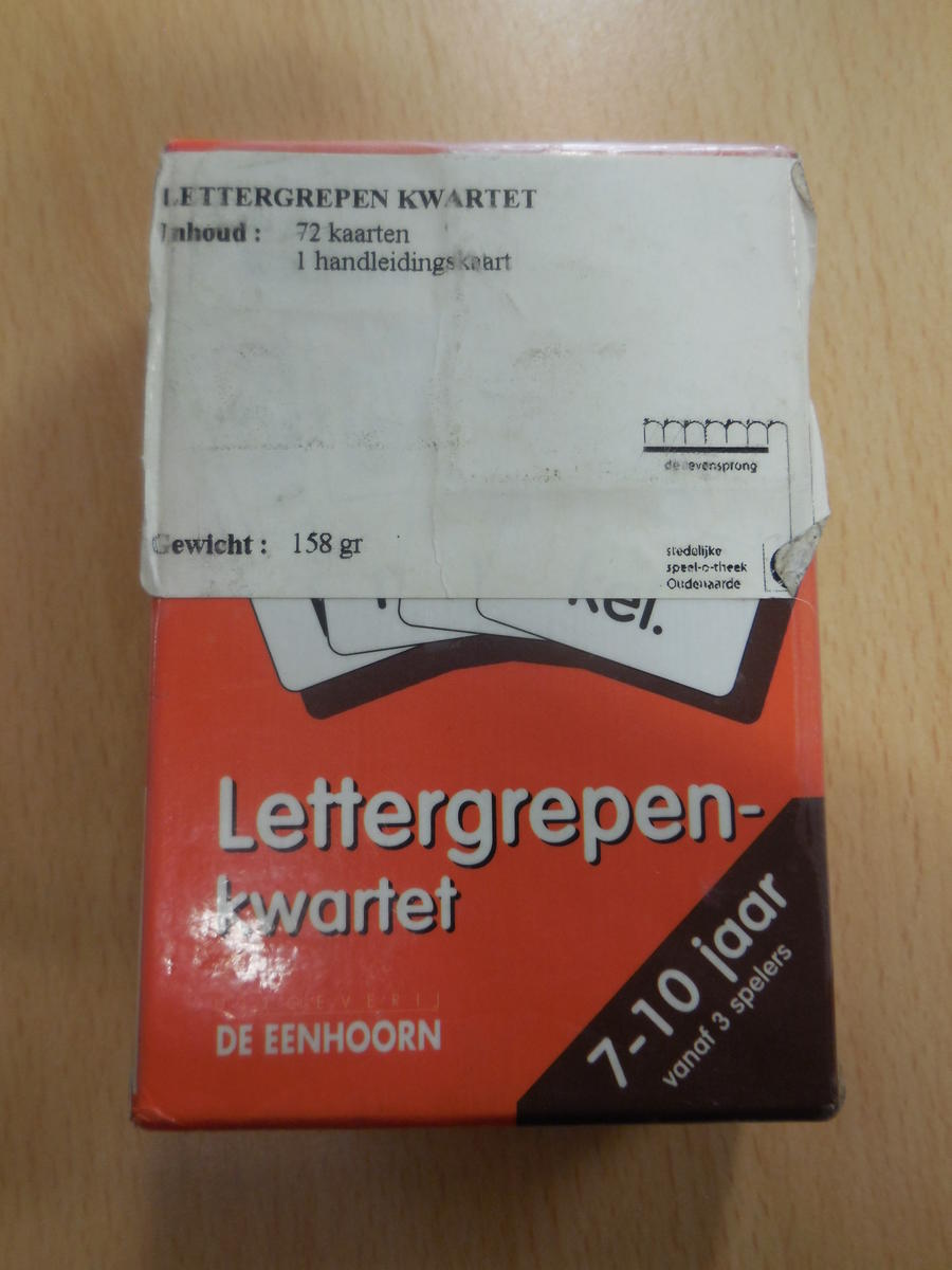 Lettergrepenkwartet