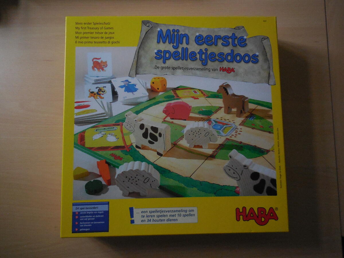 Mijn eerste spelletjesdoos 