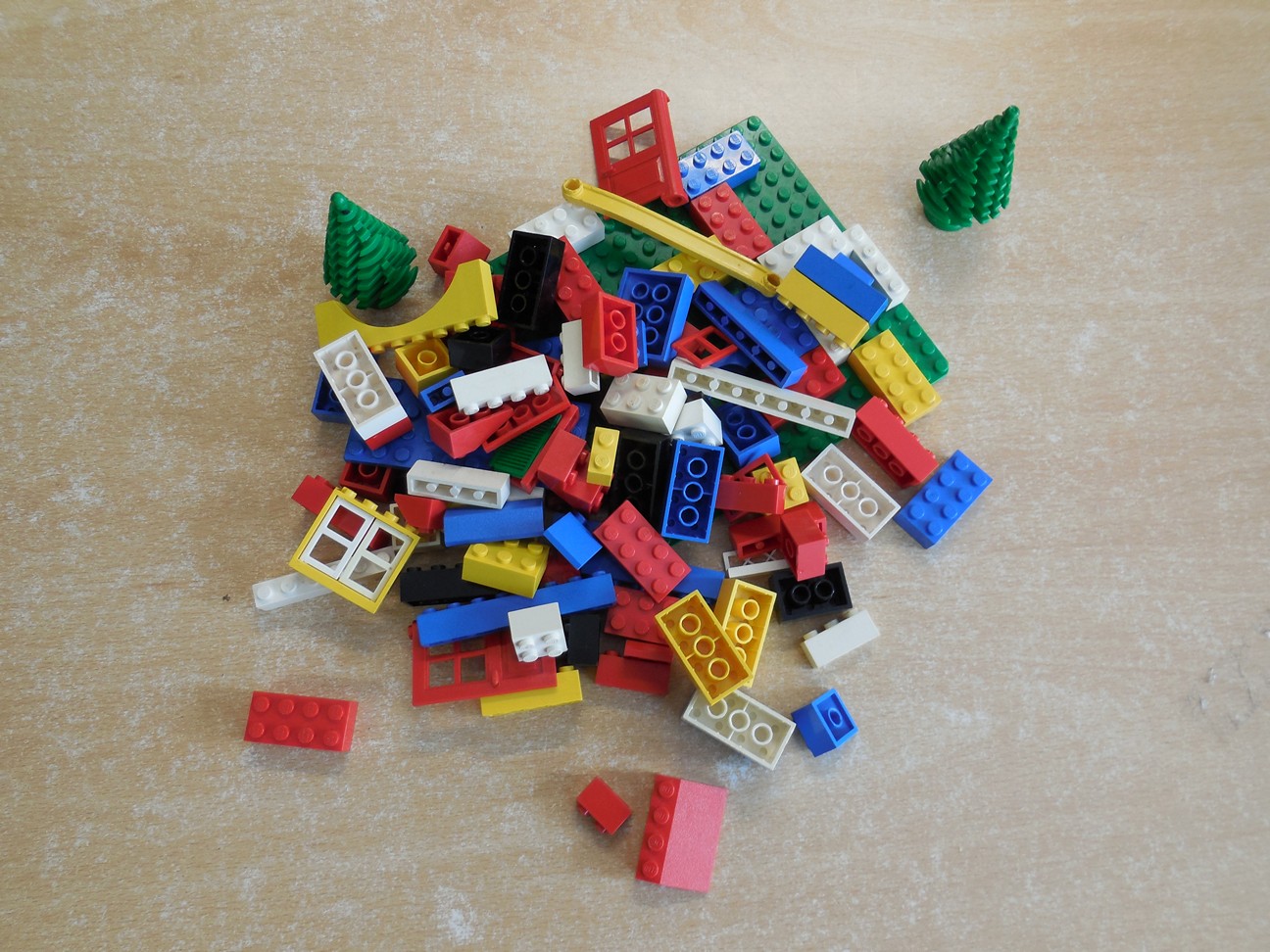 Lego bouwblokken “huizen”