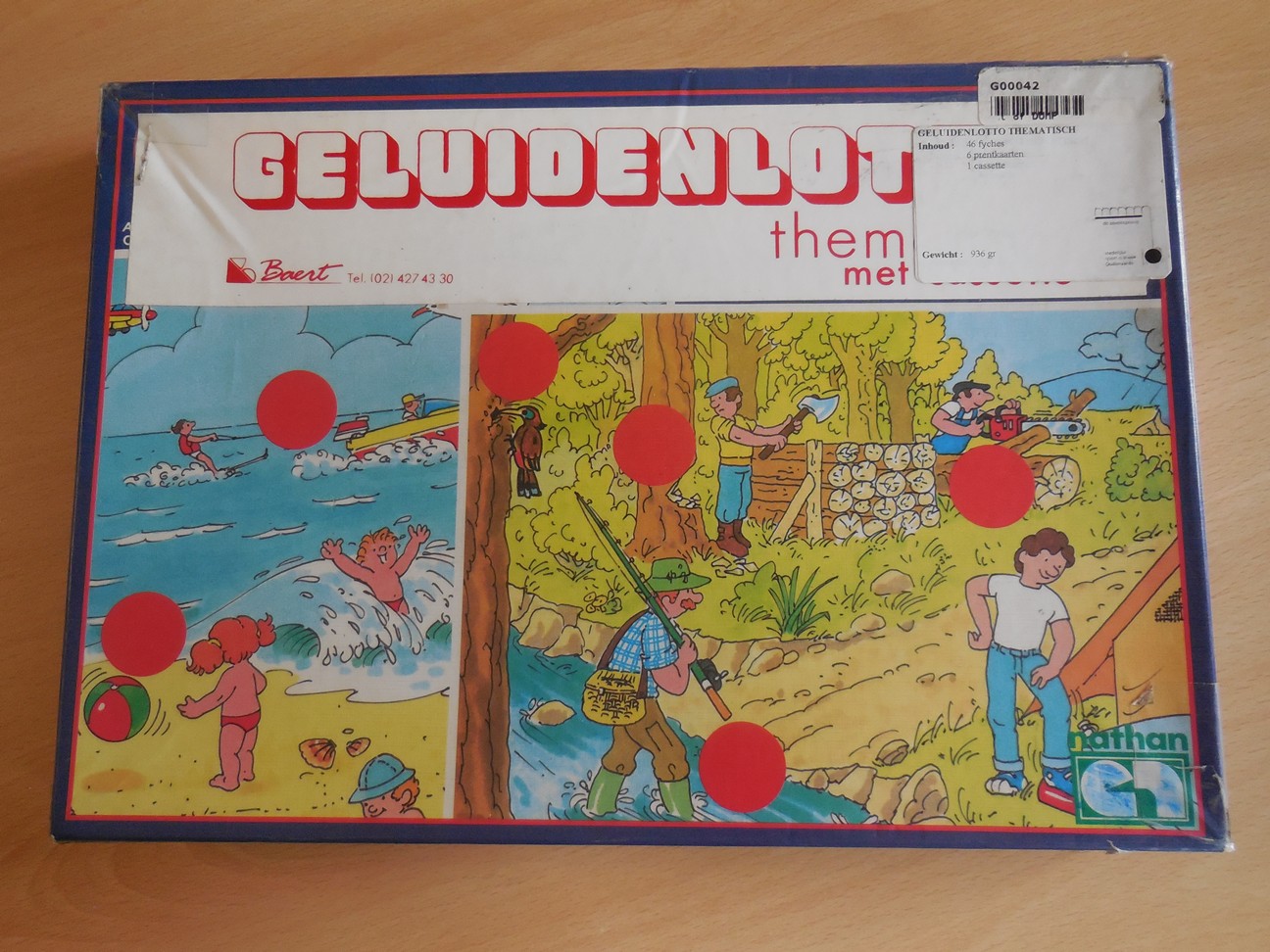 Geluidenlotto thematisch