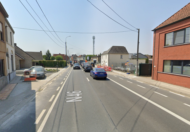 Google Streetview Nederenamestraat (N46)
