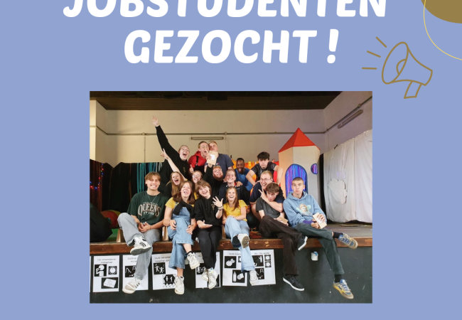 Kandidaat stellen jobstudent paas- en zomervakantie