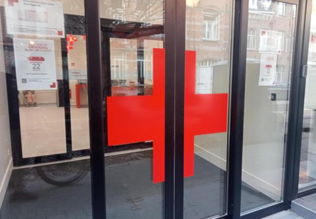 Donorcentrum Rode Kruis in Stationsstraat 14