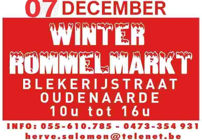 Winterrommelmarkt/brocante © vzw-rmbo