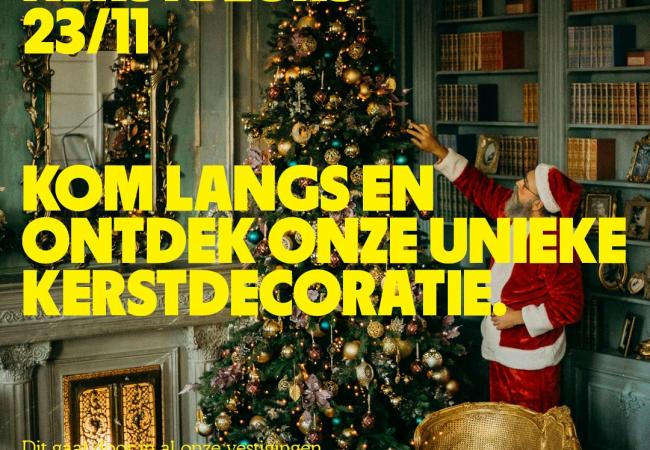 Kerstbeurs in Kringwinkel Zuid-Oost-Vlaanderen © kringwinkel Zuid-Oost-Vlaanderen