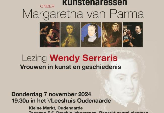 Beroemde kunstenaressen onder Margaretha van Parma © Kunstkamer